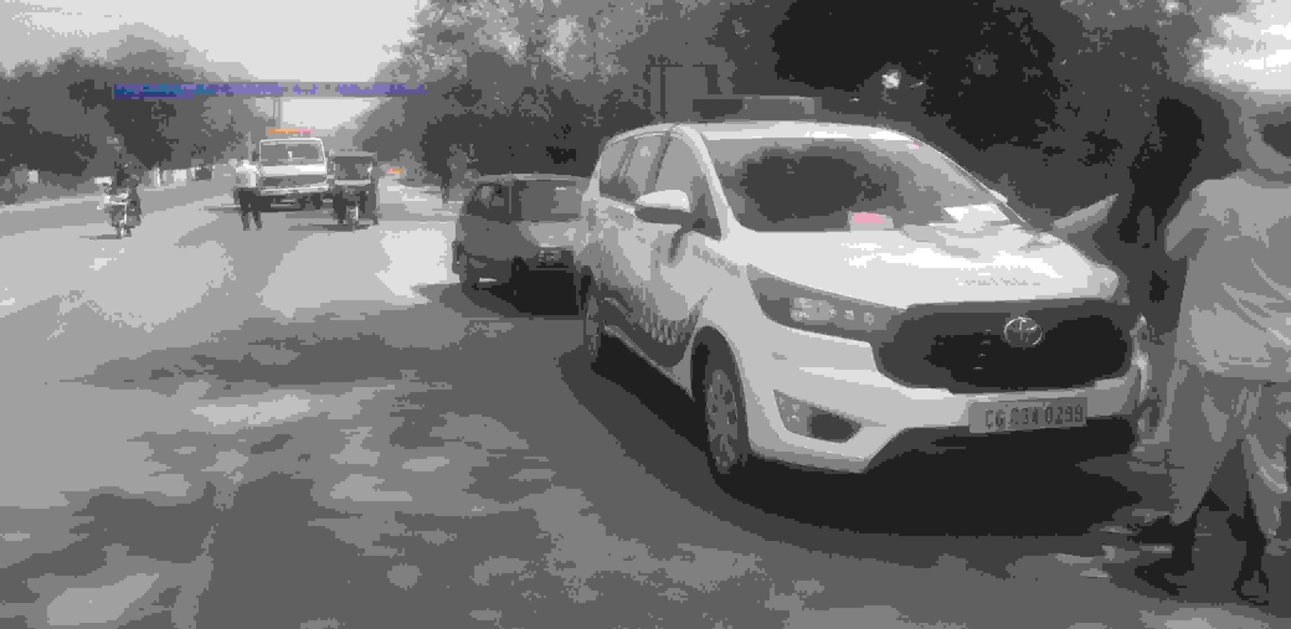 बिलासपुर : ट्रैफिक पुलिस एक्शन मोड पर, कोनी में ताबड़तोड़ कार्रवाई